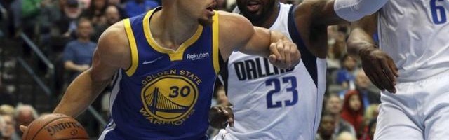  库里三分雨倾泻勇士主场复仇独行侠止住连败颓势  